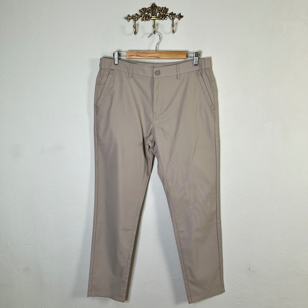 Jack Archer Jetsetter Pants Slim Fit Mens Size 33x29 Oak Khaki Tech Chino Tan